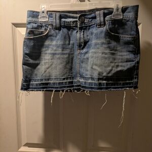 Jean Mini Skirt